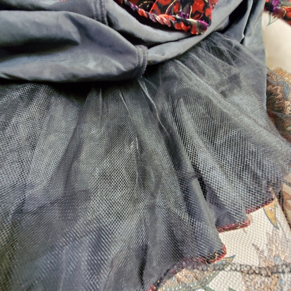 Skater Dress with Velvet Rose detail - Picture 4 of 4